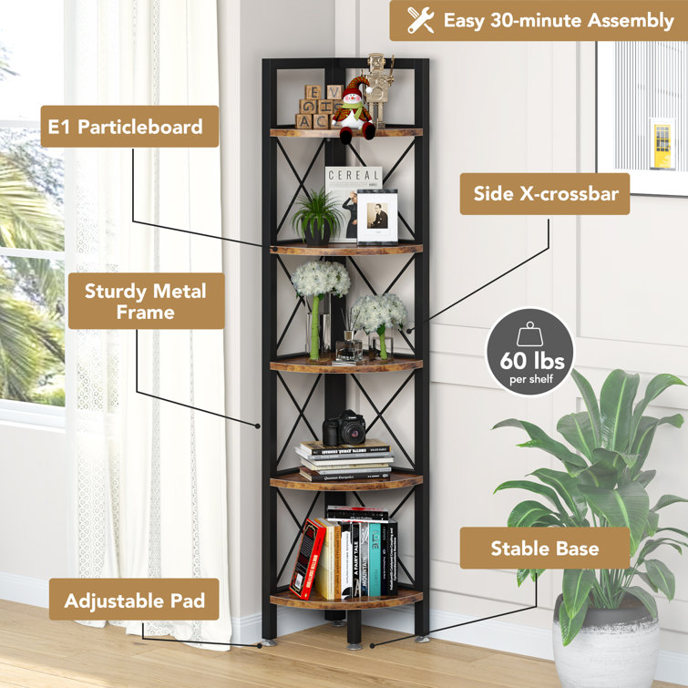 Gurley deals corner bookcase